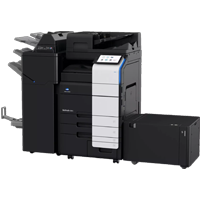Bizhub C651iHigh-speed 65 ppm A3 colour MFP for busy London offices – available to rent, hire or lease from London Printer Rentals.