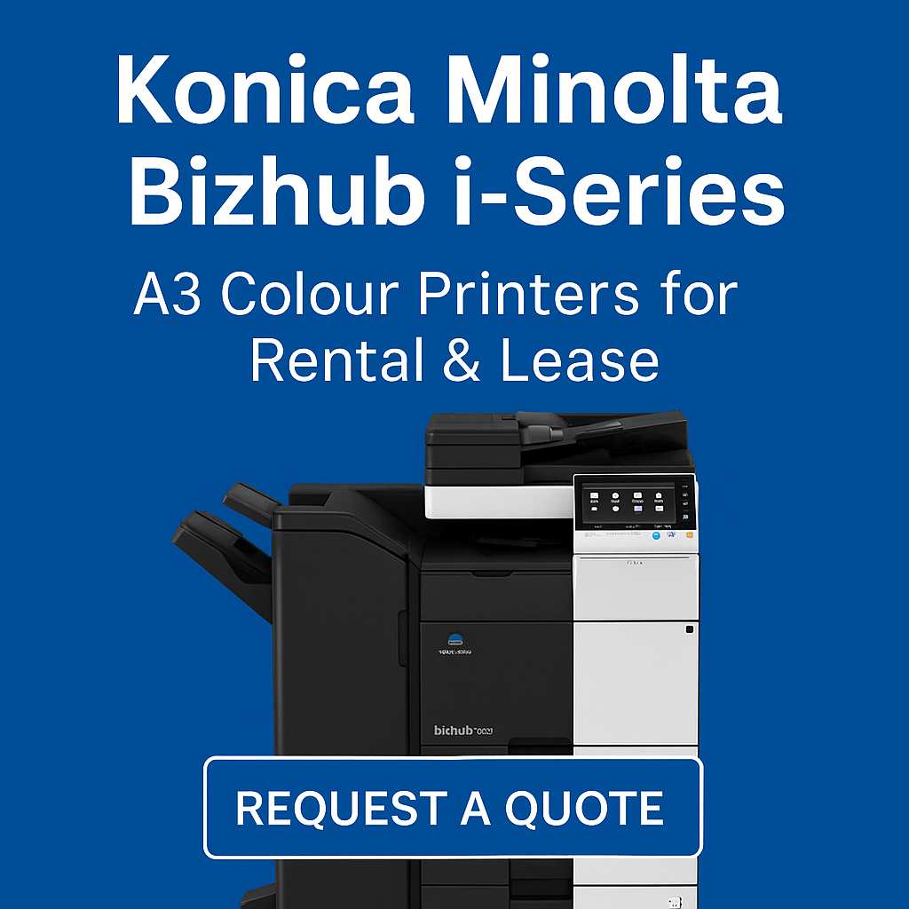 Konica Minolta Bizhub i-Series – Next-Generation A3 Colour Printers for Modern Offices